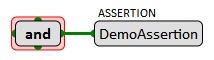 Assertion with parent operator